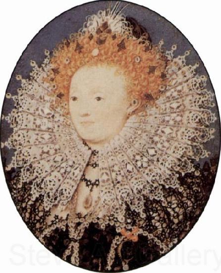 Nicholas Hilliard Portrat Elisabeth I, Konigin von England Germany oil painting art